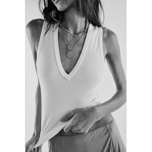 Free People Neria V Neck Tank Top.